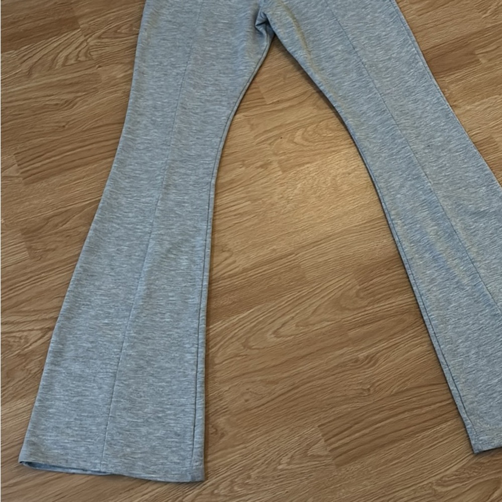 Topshop flared leggings Heather Gray size 2